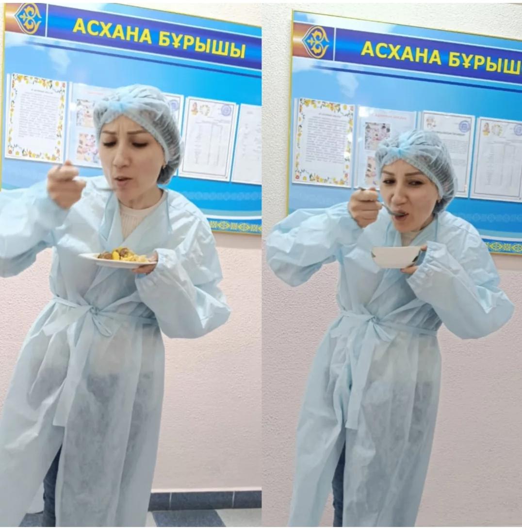 Алматы қаласы, Жетісу ауданы КММ №103 санаториялық бөбекжай балабақшасы Кіші «Балапан» тобының тәрбиеленушілері Азнабакиева Амели және Анельдің анасы